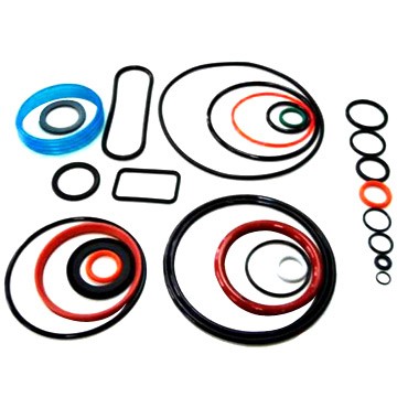 Rubber gasket sealing